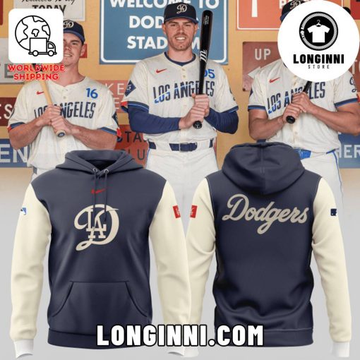 MLB Los Angeles Dodgers City Connect Hoodie Limited Edition 2024 Hoodie