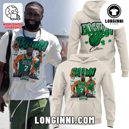 Special New Jaylen Brown Boston Celtics 2024 Hoodie