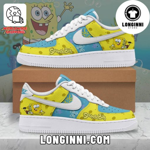 SpongeBob SquarePants Fans Air force Custom Sneaker