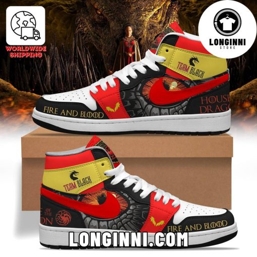 House Of The Dragons – Fire And Blood Custom Air Jordan Sneaker