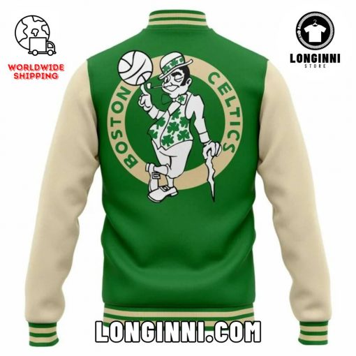 Boston Celtics – Jayson Tatum New Bomber Baseball Jacket