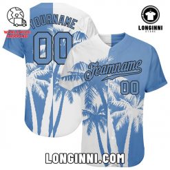 Custom 3D Hawaii Coconut Trees Summer Vibes Baseball Jersey