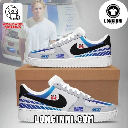 FAST and FURIOUS NAF GTR Custom Air Force Sneaker