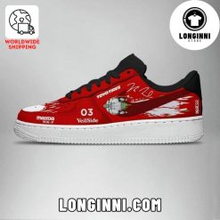 FAST and FURIOUS TOYO TIRES Mazda RX-7 Red Custom Air Force Sneaker