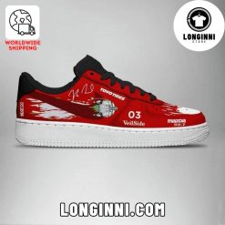 FAST and FURIOUS TOYO TIRES Mazda RX-7 Red Custom Air Force Sneaker