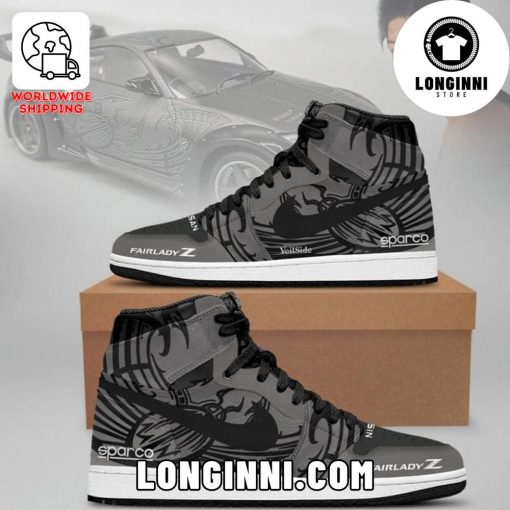 Fast and Furious FairLadyZ Black Custom Air Jordan Sneaker