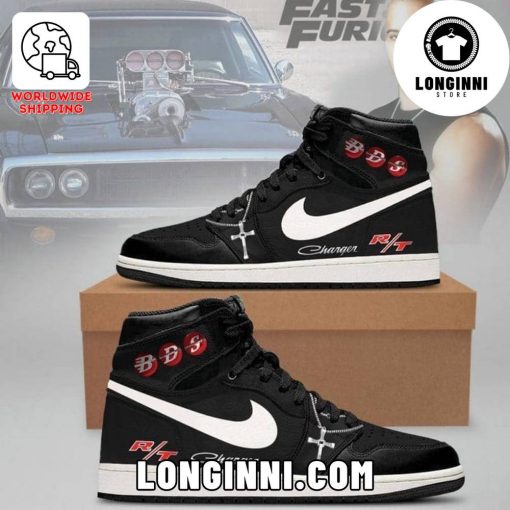 Fast and Furious BDS Charger R/T Black Custom Air Jordan Sneaker