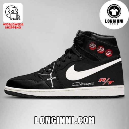 Fast and Furious BDS Charger R/T Black Custom Air Jordan Sneaker