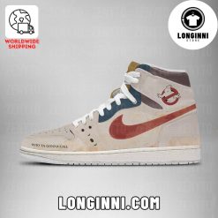 Ghostbusters Halloween Air Jordan 1 High Top Shoes 2