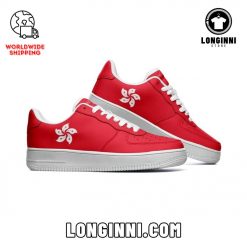 Hong Kong Flag Custom Air Force Sneaker