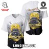 Jeep Camping Summer With Sunflower Baseball Jersey