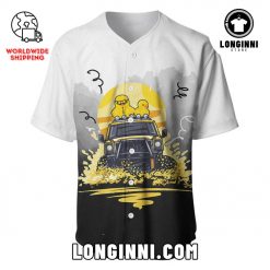 Ducks On On Board Jeep Baseball Jersey