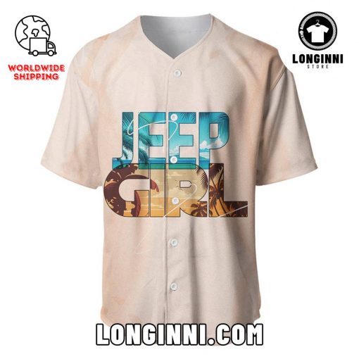 Jeep Girl Summer Vibes Baseball Jersey For Mens and Womens