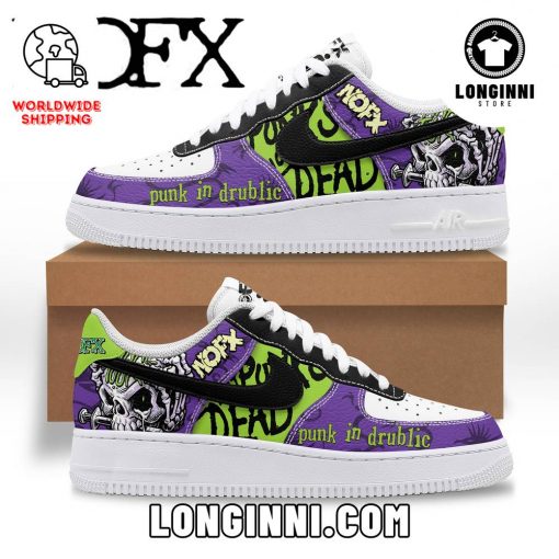 NOFXs DEAD-Punk In Drublic Custom Air Force Sneaker
