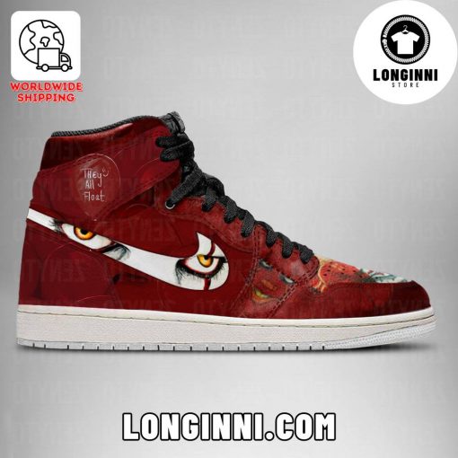 Pennywise’s Eyes Halloween Custom Air Jordan Sneaker