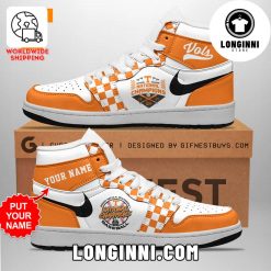 Personalized Tennessee Volunteers Baseball Custom Air Jordan Sneaker