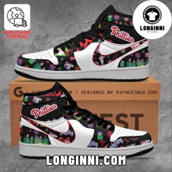Philadelphia Phillies Custom Air Jordan Sneaker