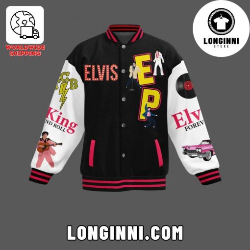 The King Elvis Presley Baseball Jacket