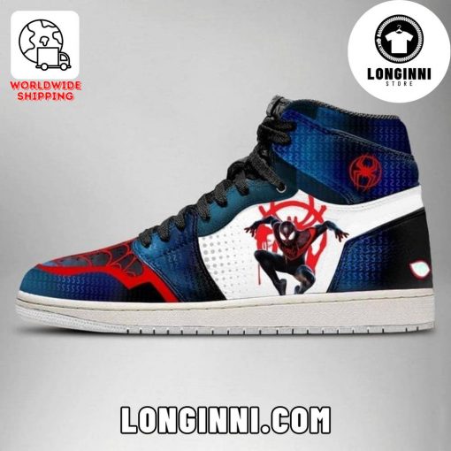 Spiderman Miles Morales Custom Air Jordan Sneaker