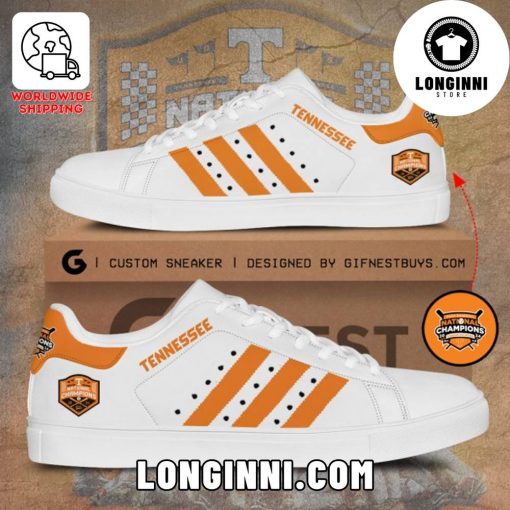 Tennessee Volunteers Baseball Custom Stan Smith Shoes