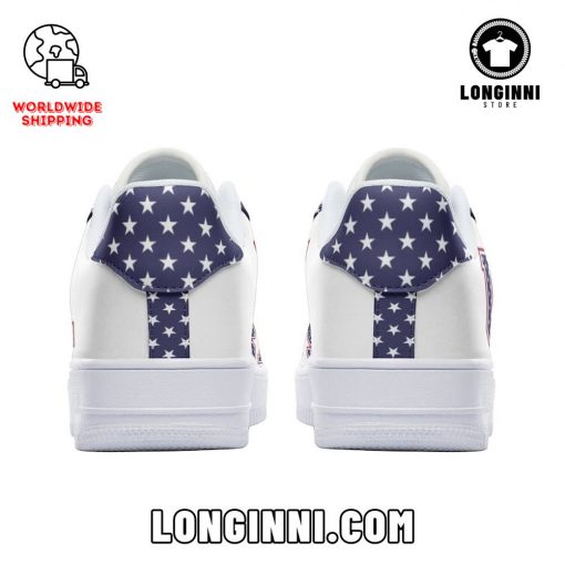 USA Flag Custom Blue Air Force Sneaker