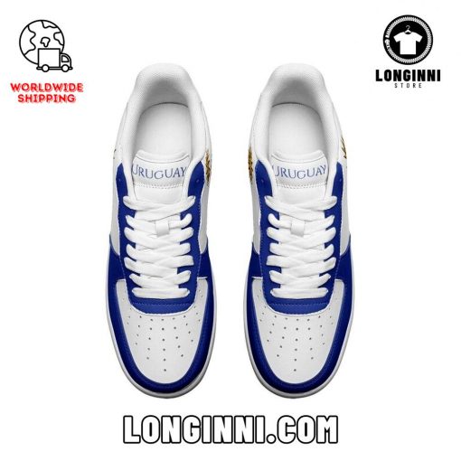 Uruguay Flag Custom Air Force Sneaker