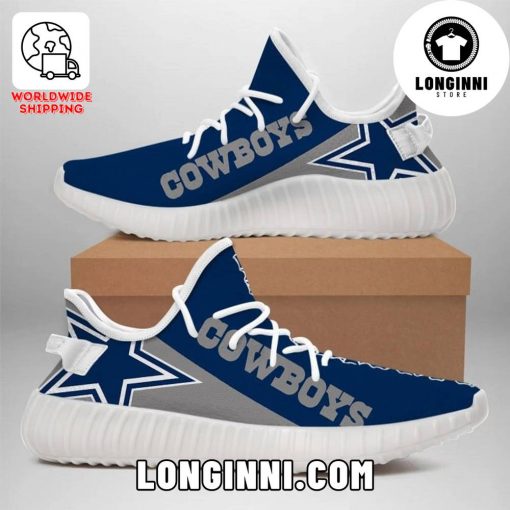 Dallas Cowboy Rugby Football Custom YZY  Sneaker