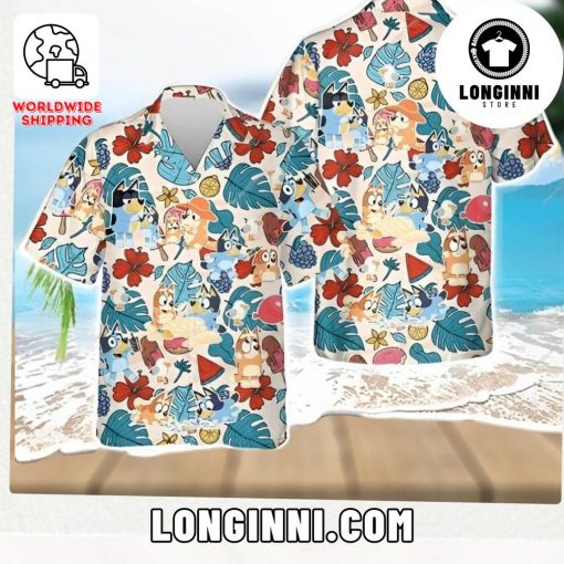 BlueyDad Rad Dad Hawaiian Shirt