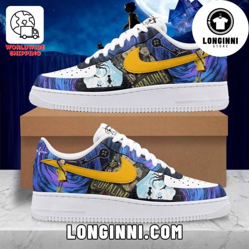 Coraline For Fans Custom Air Force Sneaker
