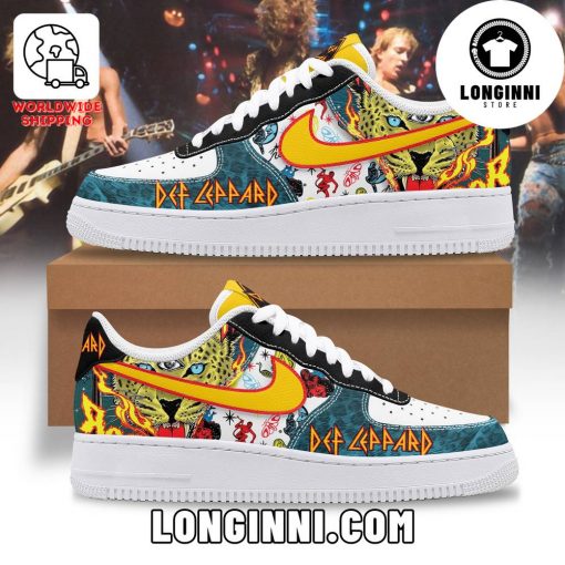 Def Leppards For Fans Custom Air Force Sneaker