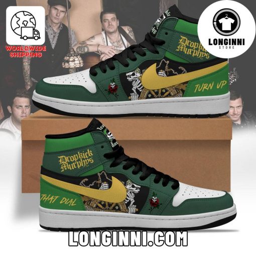Dropkick Murphys – Skull – Turn Up Custom Air Jordan Sneaker