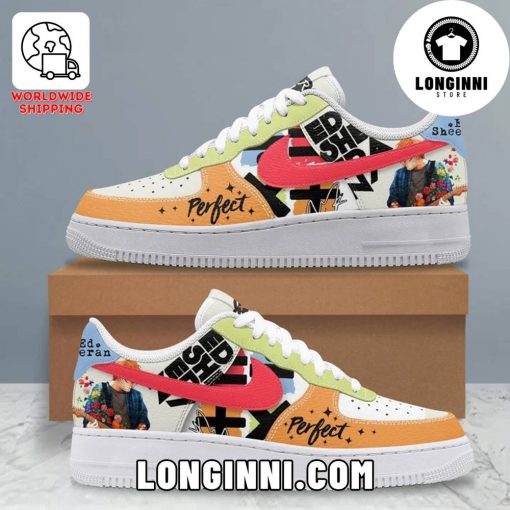 Ed Sheeran and Guitar Premium Air Force Custom Sneaker