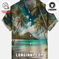 Hawaii Vacation Coconut Tree Hawaiian Shirt