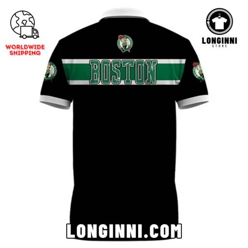 BOSTEN CELTIC Basketball Polo Shirt