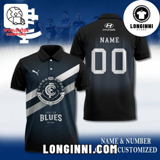Carlton Blues – Mens Sana In Corpore Sand Polo Shirt