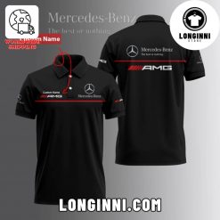 Mercedes Benz AMG Custom Name Polo Shirt