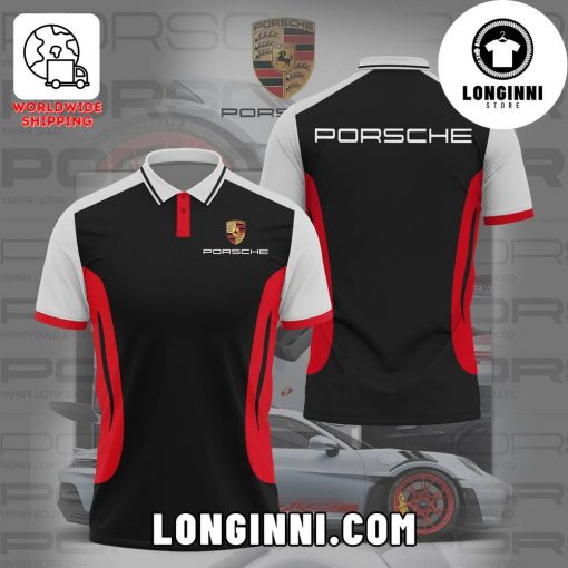 PORSCHE Auto Polo Shirt