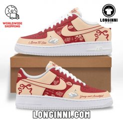 Lana Del Rey – Young and Beautiful Premium Air Force Custom Sneaker