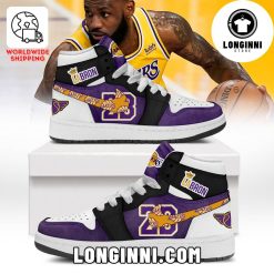 King Lebron James For Fans Custom Air Jordan Sneaker