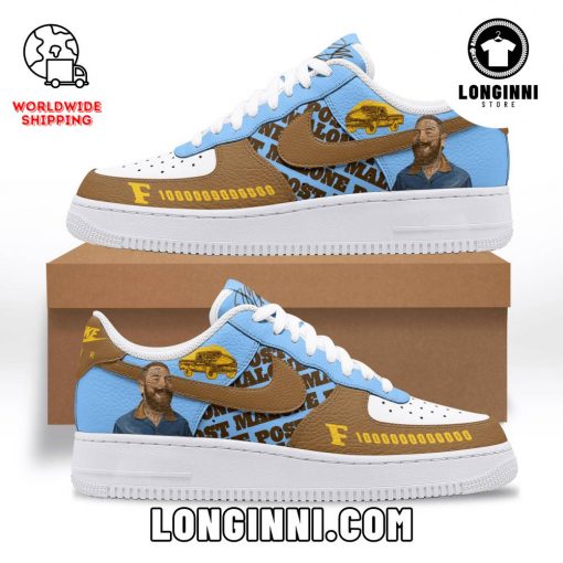 Post Malone Premium Custom Air Force Sneaker