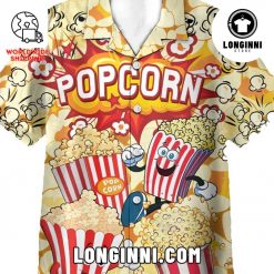 POPCORN Print Art Colorful Hawaiian Shirt