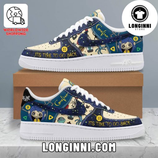 Coralines – It’s Time To Go Back Custom Air Force Sneaker