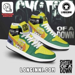 System Of A Down Premium Custom Air Jordan Sneaker