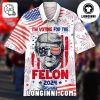 Trump – Im Voting For The Felon 2024 Polo Shirt