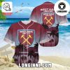 White Michelob Ultra Baseball Jersey