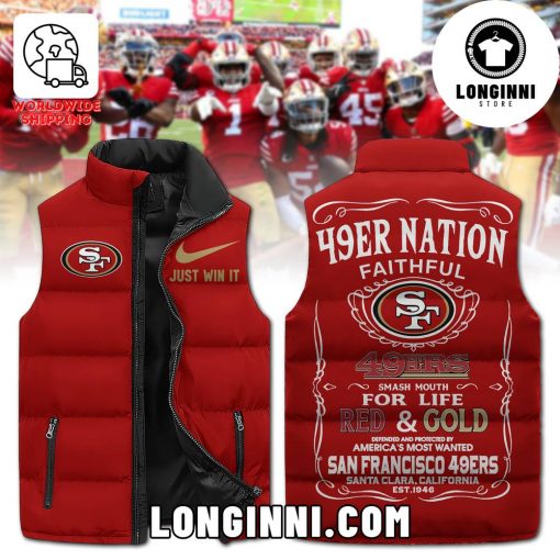SF San Francisco Faithful Forever Puffer Jacket